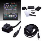 4062750-tkj Hud Head Up Display Euobd Colorful Screen Projector Plug Play
