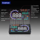 657419799041 Excelvan Car Hud Projector Head Up Lcd Display