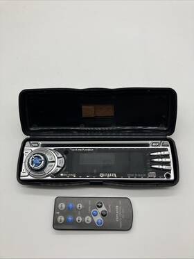 Aiwa Cdc-x427 Cd Player Faceplate 3g With Remote And Case Untested