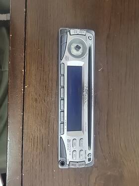 Cdc-x540mp Aiwa Detachable Face Only Untested Missing Volume Knob