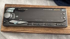 Alpine Cda-0853 Cd Receiver Car Audio Replacement Faceplate For