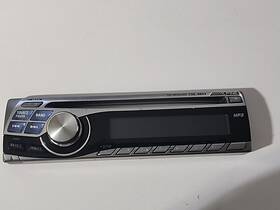 Cda-9843 Alpine Ultra Rare Car Stereo Faceplate Only With Case Oem