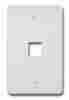 At30-1-14 Allen Tel Products 1 Pos Faceplate Gray 799158553147