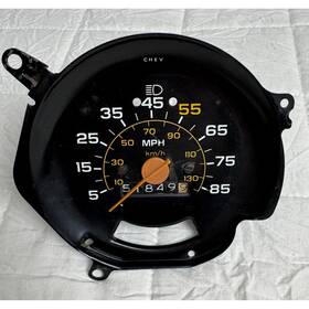 Chevrolet 25024059 Speedometer Gauge 85 Mph Odometer 51849 Part Vintage Chevy