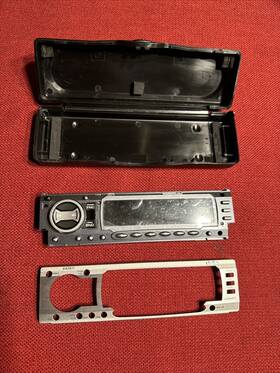 Dcp-346 Clarion Faceplate New Cassette Player Face Plate For Axz610 Or Xaz611 With Case