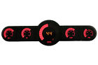 Eb-bg10001r Intellitronix Led Universal Analog Bar Graph Gauge Panel Dash Red