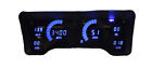 Eb-dp6014b Intellitronix Jeep Tj Blue Leds Dash Digital Gauges Speedo Tach
