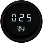 Eb-m9107w Intellitronix White Leds Digital Transmission Temperature Gauge Black Bezel Eb-m9107w Intellitronix White Leds Digital Transmission Temperature Gauge Black Bezel