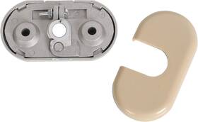 Ecotric Vc-lyap-177a Visor Support Bracket And Cover Kit Left For 2002-2005 Explorer Aviator-3pack