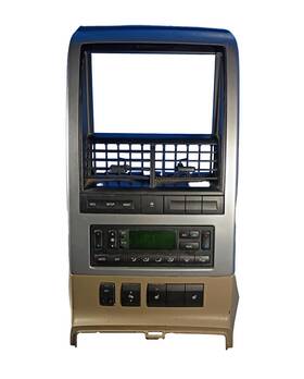 Ford 6l2t-18k811-ca 06-10 Explorer Mountaineer Radio Climate Dash Bezel Tan