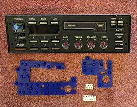 F2ff-18b863-cb Ford Replacement Faceplate With Pc Board And Switch Membrane