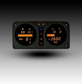 Intellitronix Dp1300o 1980-1995 Suzuki Samurai Amber Led Digital Gauge Panel Fits Sj410 / Sj413 Dp1300