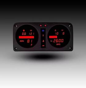 Intellitronix Dp1300r 1980-1995 Suzuki Samurai Red Led Digital Gauge Panel Fits Sj410 / Sj413