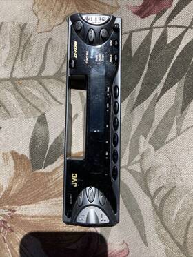 Ks-fx280 Jvc Car Stereo Replacement Faceplate Only - Tested Works Cassette Deck