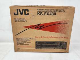 Ks-fx430 Jvc New Cassette Tape Deck Old School