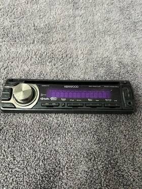 Kdc-545u Kenwood Car Stereo Radio Cd Mp3 Aux Faceplate Only-untested