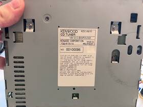 Y22-6170-10 Kenwood Kdc-x915 Din Cd Tuner Car Stereo Whole Unit With Harness