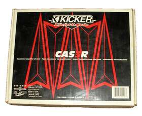 Kx400.1 Kicker Cas3 Cas3r Amplifier Shroud Fits 150.2 120.2 Grills Incl Excl Hw Pack