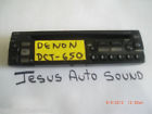 Dct-650 Model Denon Radio Good Tested Faceplate Dct650 Guaranteed