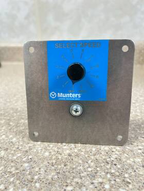 Munters Fc1870 Fan Control 220 V Ssc Faceplate