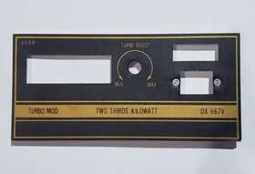 Tmttkdx667v-fp Outcom Rare Inch Pre-texas Star - Turbo Mod-two Thirds Kilowatt Dx667v Faceplate