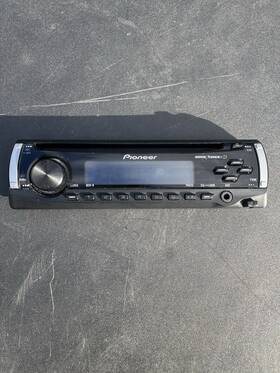 Pioneer 126639303179 Super-tuner Deh-9 Cd Model Radio Receiver Faceplate Only/ Free Shipping