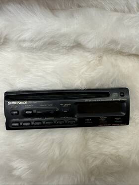 Pioneer Deh-730 Car Stereo Cd Player- Faceplate Only Working