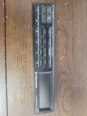 Deh-770 Pioneer Detachable Face Untested