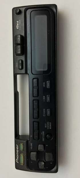 Keh-1900 Pioneer Car Stereo Faceplate For Am Fm Cassette Good Condition
