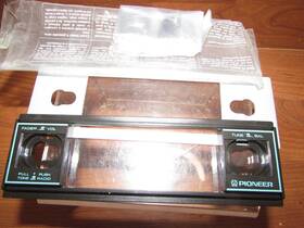 Kp-a350 Pioneer Vintage Car Audio Mounting Plate Face Post Style