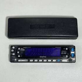 Ecd-t1443 Sanyo Stereo Cd Mp3 Radio Faceplate With Case