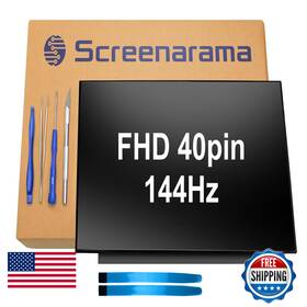 Screenarama B086k4f5z9 Screen Replacement For Acer Nitro An515-54 Fhd 1920x1080 40pins
