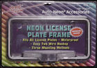 Street Glow Anmclpgr Green Finish Neon Motorcycle License Plates Frame New Sp 798696118016