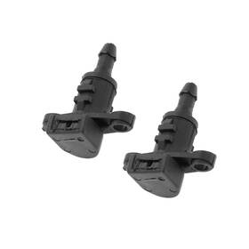 Strendier 00f16d08a240627eu 2 Pcs Windshield Washer Nozzle Compatible For Kia Ceed 2012-2018 Abs Black F