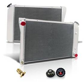 Tsukiauto Laqc-auto-0228 3/4 Row Core Aluminum Cu571 Radiator Compatible With 1968-1987 3 - 571