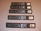 Zr120 Kicker Emblem Old School Amplifire Badge Zr Plates