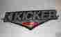 Zx460 Kicker Oldschool Emblem For Your Amp Plate 4 Channel