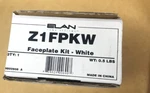 Elan Z1FPKW Faceplate Kit - White. Fixed Price $24.99.