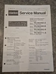 Clarion PS-9626D-A Suzuki Am/fm Synthesizer Service Manual Original Schematics... Fixed Price $14.00.
