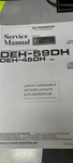 Pioneer DEH-59DH / DEH-45DH Original Service Manual. Fixed Price $15.00.