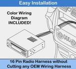 Wire Harness Replacement For Sony Car Radio CDX-F7710 CDX-F7715X CDX-GT24W. Fixed Price $40.53.
