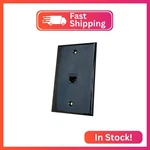 Boplat 1 Port Ethernet Wall Plate Black - Single Gang RJ45 Network. Fixed Price $11.46.