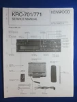 Kenwood KRC-701 KRC-771 Cassette Service Manual Factory Original The Real Thing. Fixed Price $17.20.