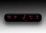 Intellitronix 5 Gauge Universal Digital Panel - Red DP10001R. Fixed Price $398.23.