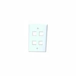 4XEM 4-PORT White Keystone Wall Plate CAT5 CAT6 Hdmi Usb Displayport Rca. Fixed Price $18.22.