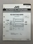 Jvc KD-SH77 SH55 Original Schematics Free Shipping. Fixed Price $10.00.