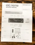 Kenwood KRC-740 KRC-750 Car Radio Service Manual *original*. Fixed Price $14.97.