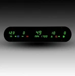 Intellitronix Digital 5 Gauge Panel Green Leds DP10001G. Fixed Price $337.15.