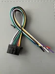 Jvc KD-X240BT,KD-X230,KD-X210,KD-SX24BT,KD-X310BT,KD-SR86BT Wire Harness. Fixed Price $9.95.