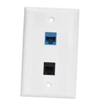 Bupldet RJ11 RJ45 Wall Plate - Phone CAT6 Ethernet Female To. Fixed Price $20.55.